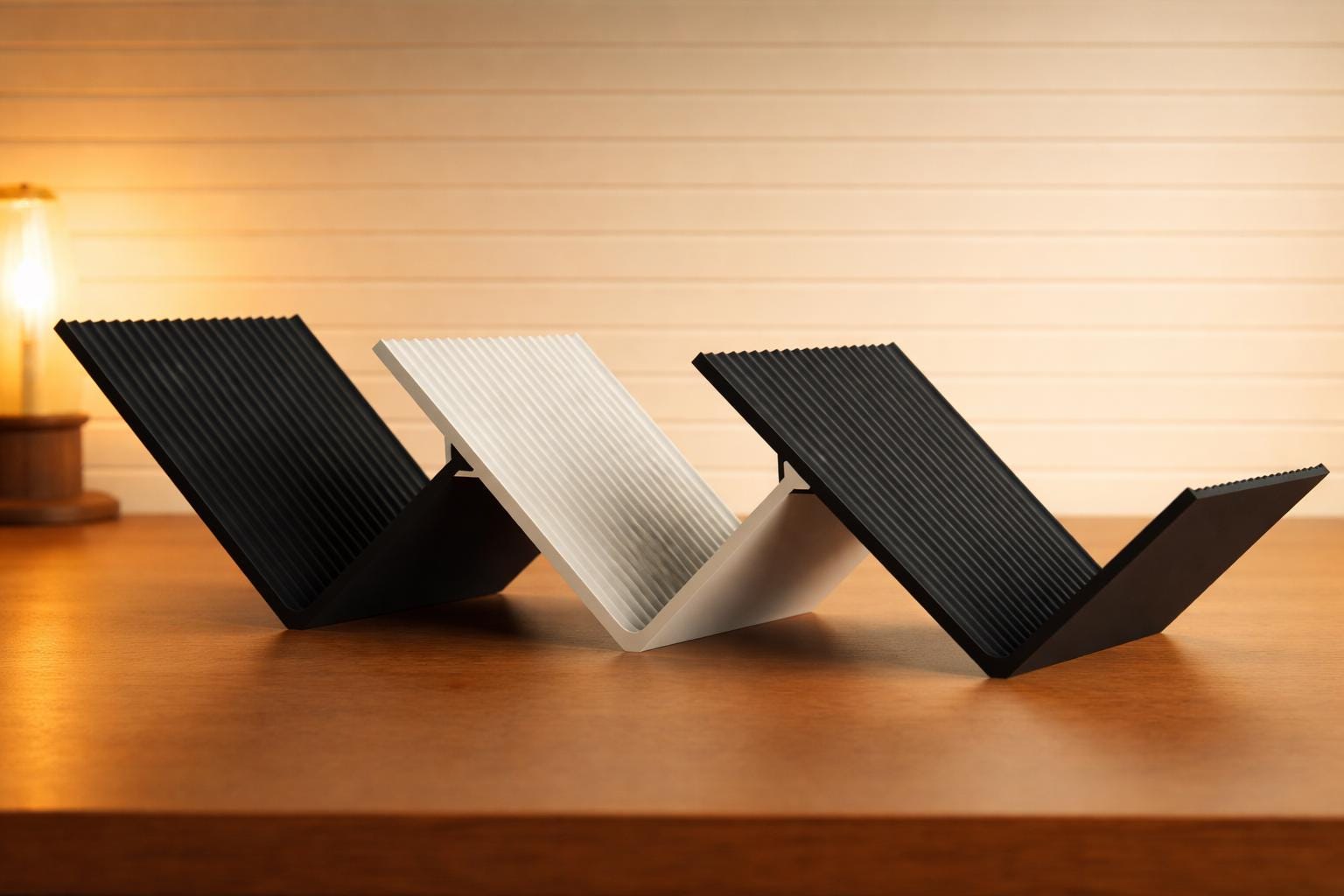 Minimalist Desk Book Rack Tabletop Bookshelf Organizer Modern Book Holder